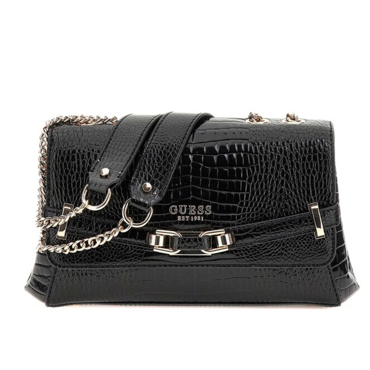 GUESS Silvye Convertible Crossbody Women - BLK - Black
