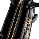 GUESS Silvye Luxury Satchel Handbag Women - BLK - Black