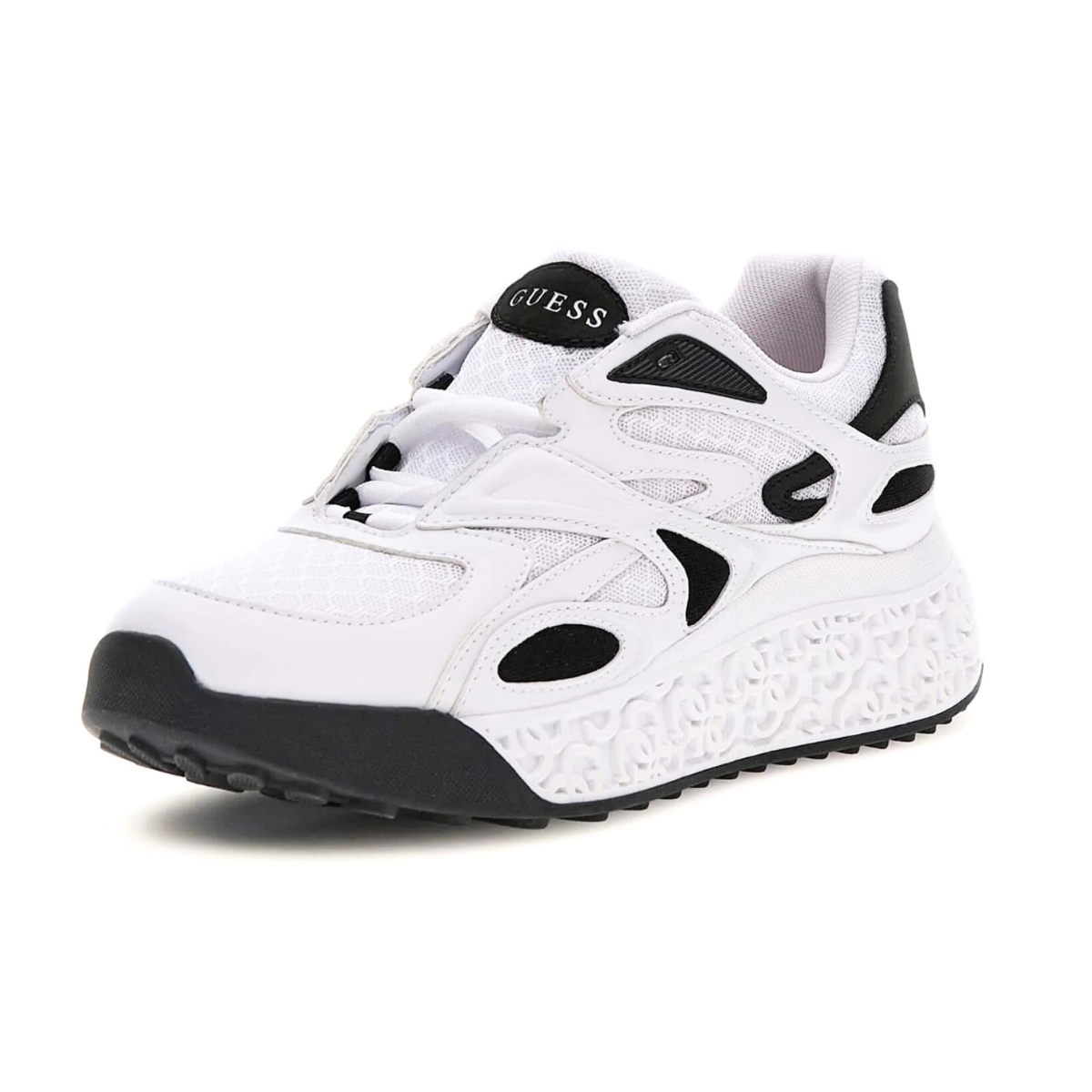 GUESS SWANIA Sneaker women-WHTBLK