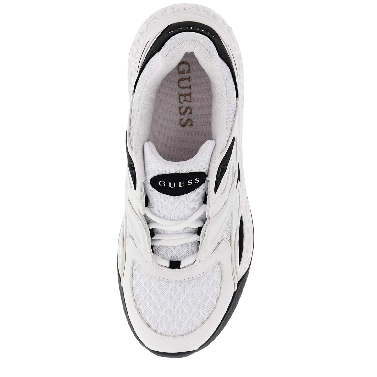 GUESS SWANIA Sneaker women-WHTBLK