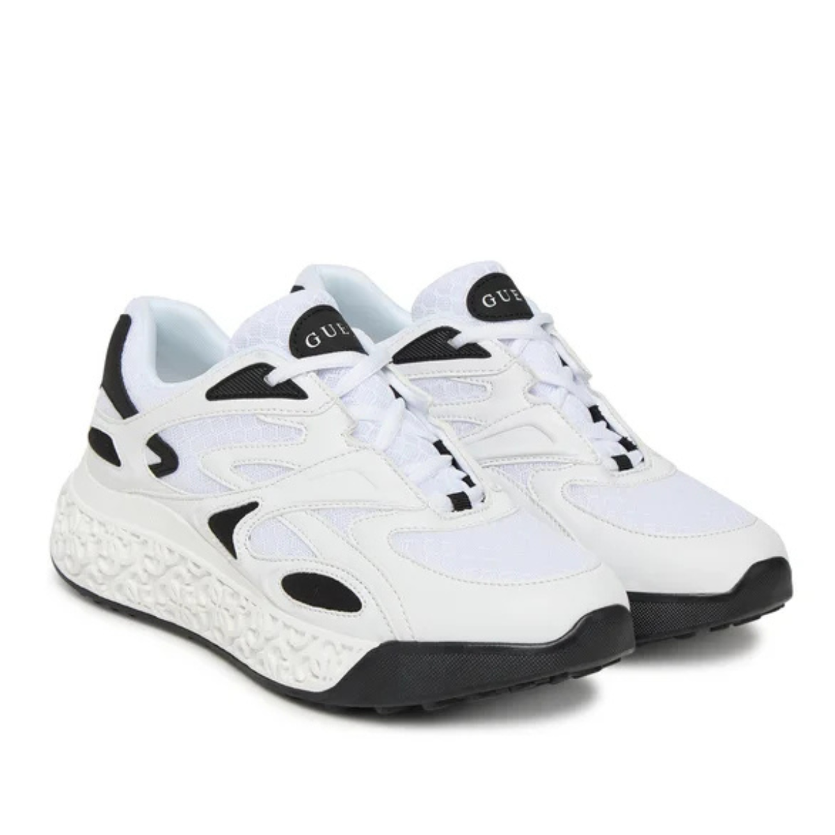 GUESS SWANIA Sneaker women-WHTBLK