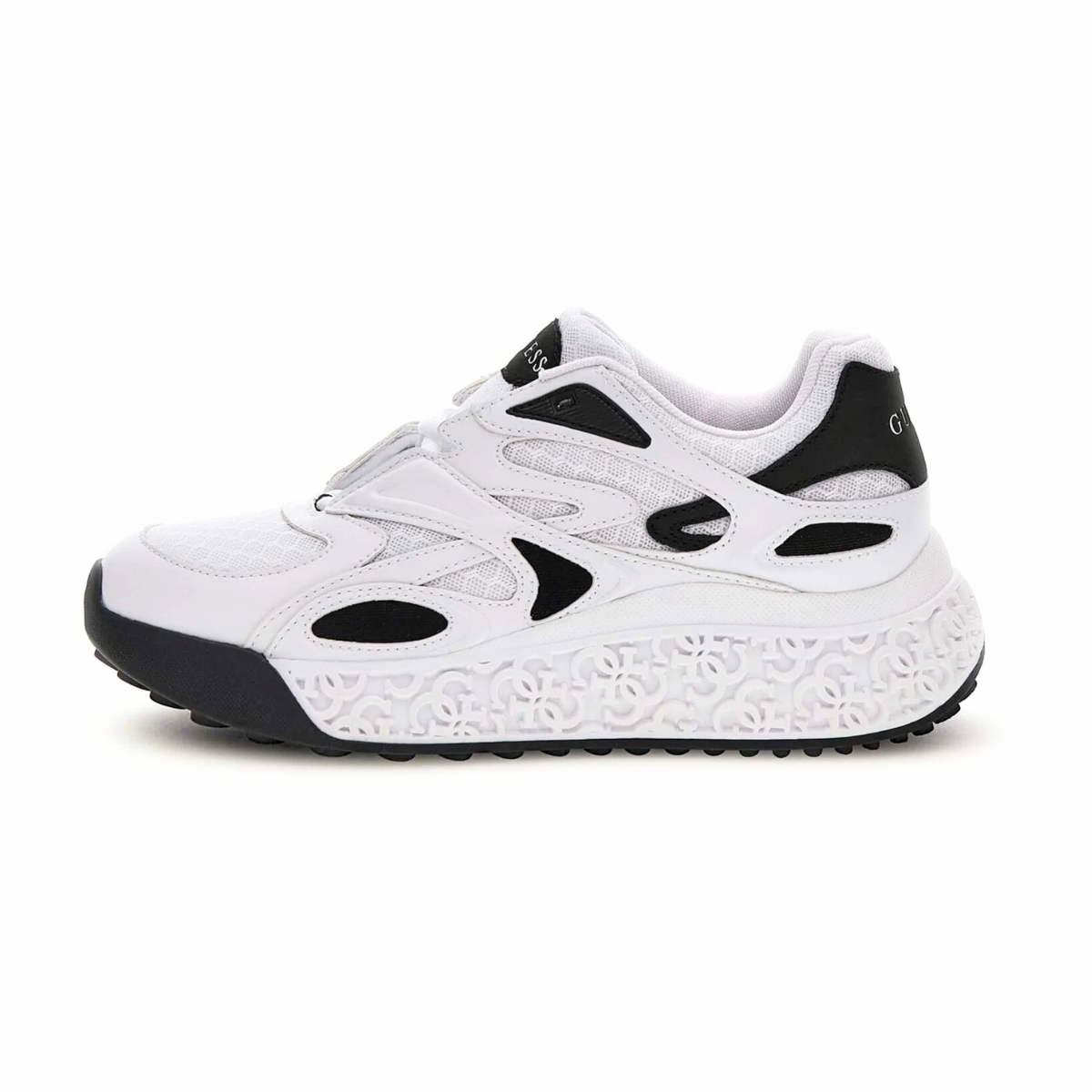 GUESS SWANIA Sneaker women-WHTBLK - White-Black / 36.5