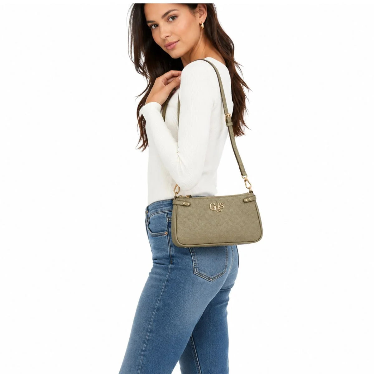 GUESS Synthetic Shoulder Bag Women - OLV - Olive