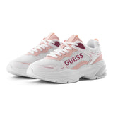 GUESS Tamaa Metallic Mesh Sneakers Women - WHTRSE