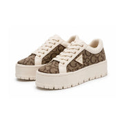GUESS TANNLY Sneakers Women - BEGBRN - Beige-White / 36.5