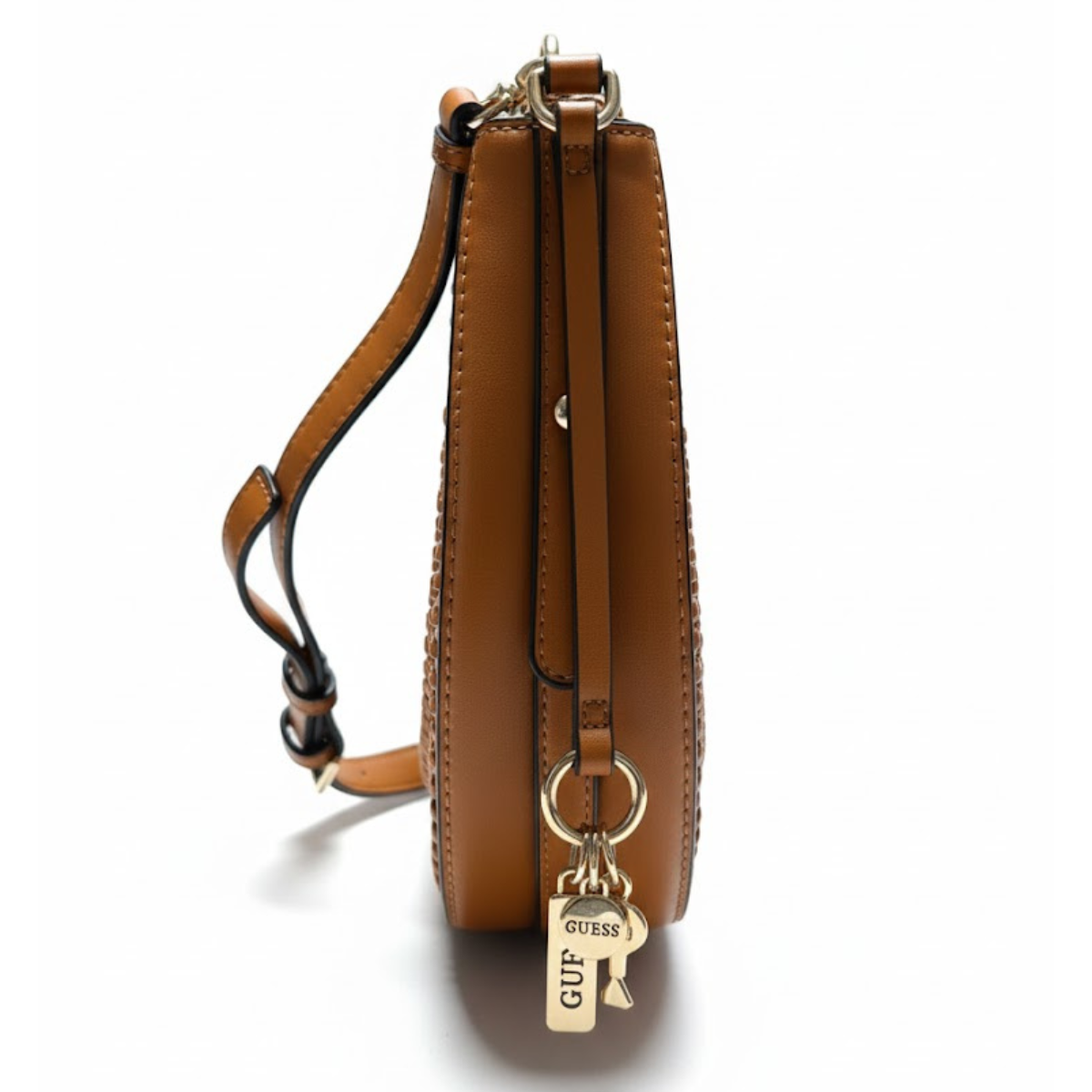 GUESS Tatum Satchel Handbag women - TAN - Tan