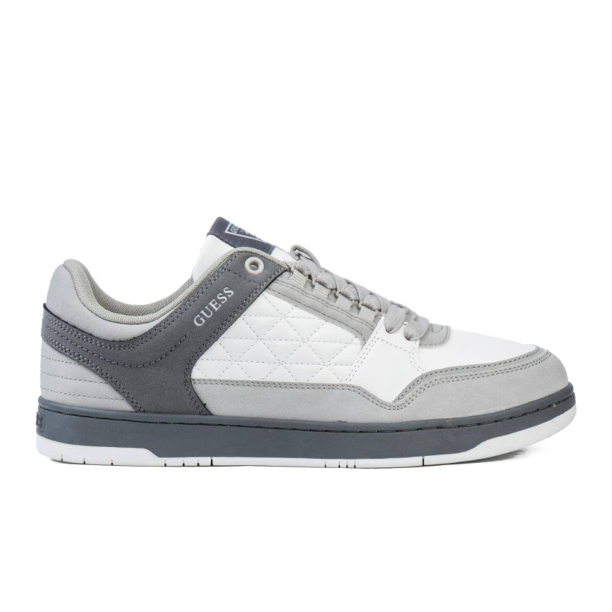 GUESS TECLAN Men Sneakers - WHTGRY - Gray-White / 39