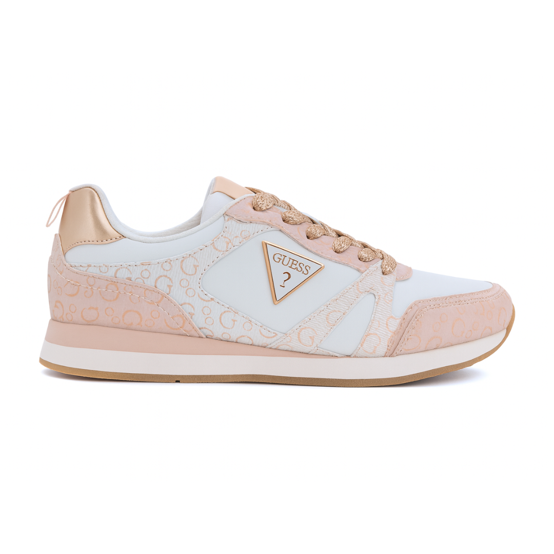 GUESS Thanes Sneakers women-WHTPNK - White/ Pink / 37.5
