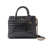 GUESS TIA Quilted Satchel Bag Women - BRIGHT BLK - Bright Black