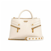 GUESS Trissa Shoulder Bag - CRM - Cream
