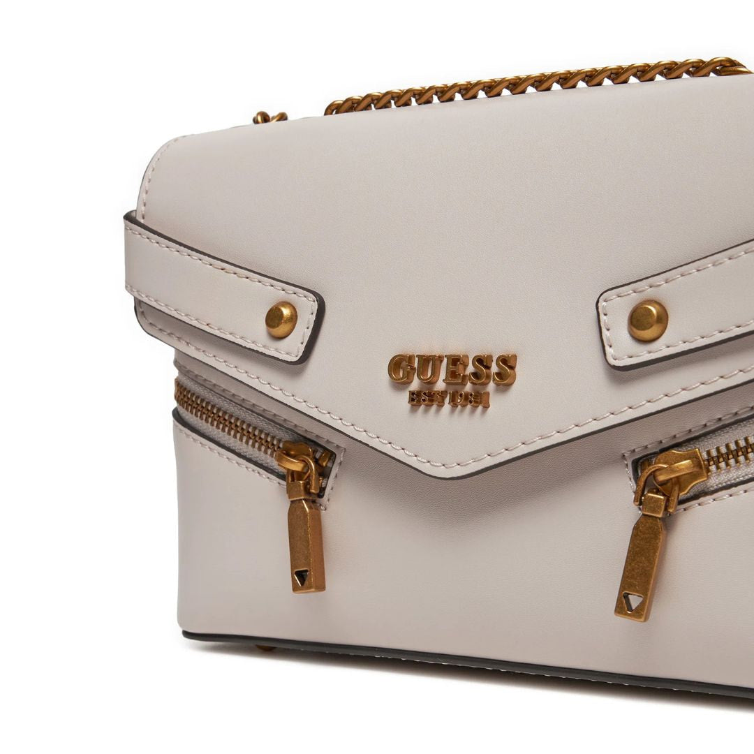 GUESS Trissa Shoulder Bag HWVB93-OFFWHT - Off White