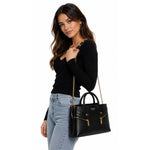 GUESS Trissa Shoulder Bag Women - BLK - Black