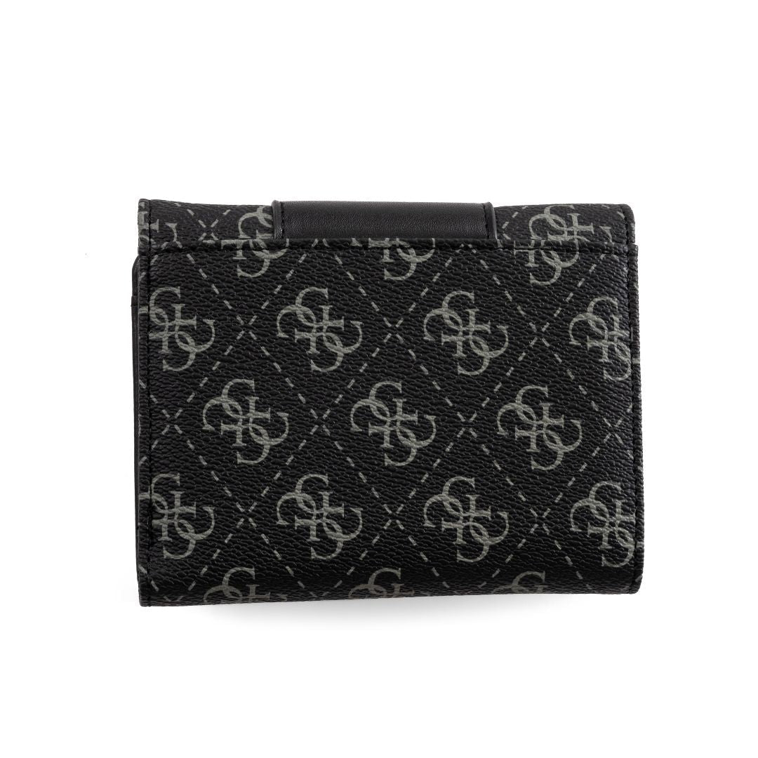 GUESS Tyren Logo-Print Trifold Wallet