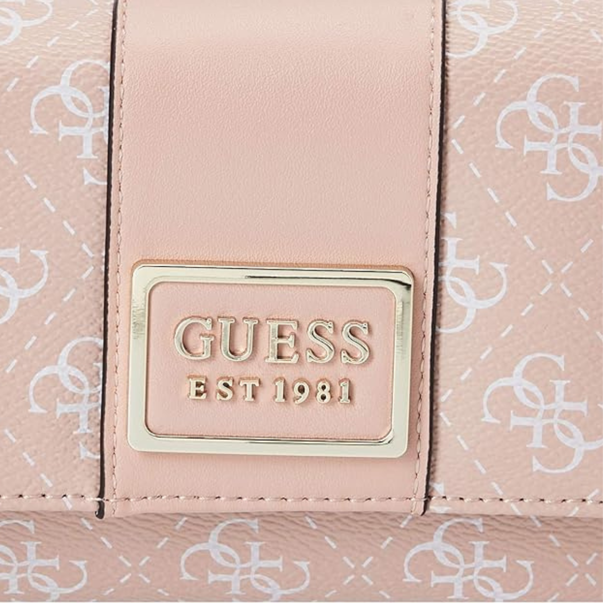 GUESS Tyren Logo-Print Trifold Wallet