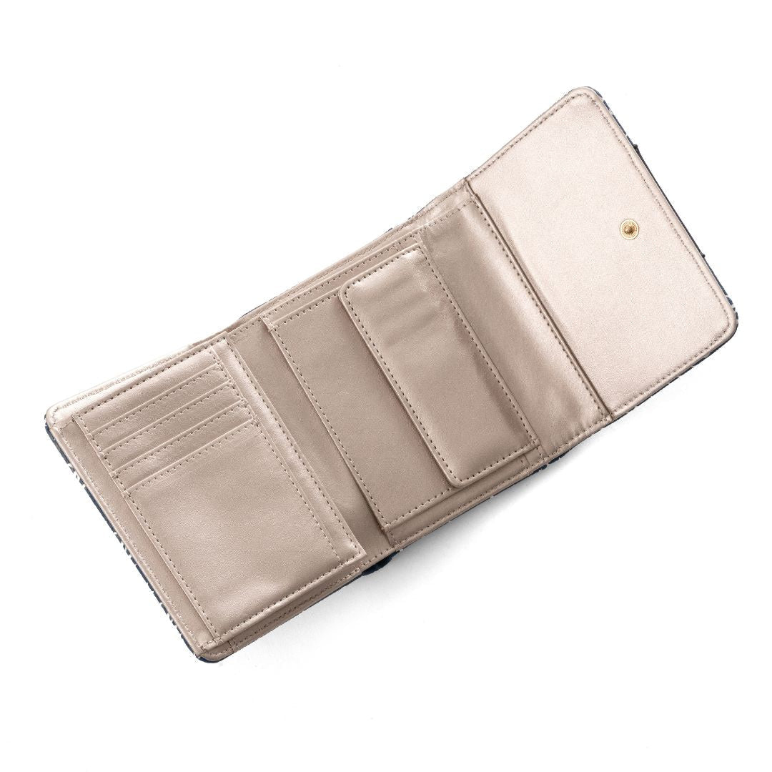 GUESS Tyren Logo-Print Trifold Wallet