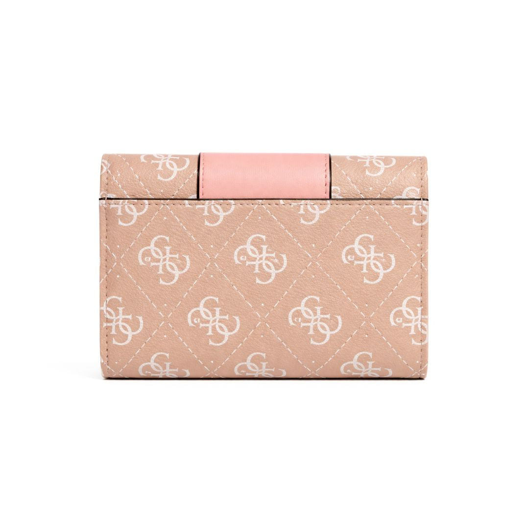 GUESS Tyren Logo-Print Trifold Wallet