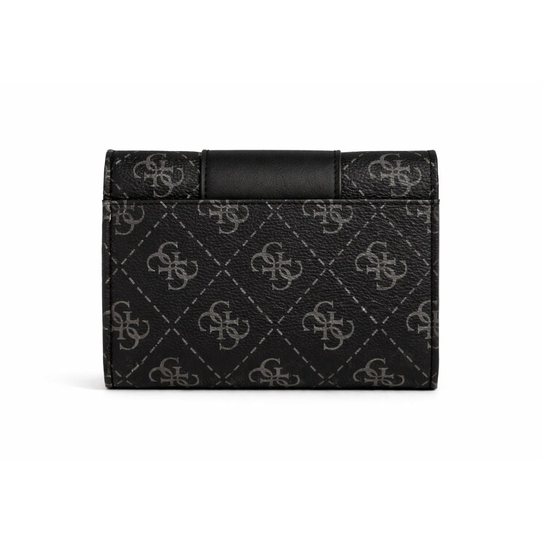GUESS Tyren Logo-Print Trifold Wallet