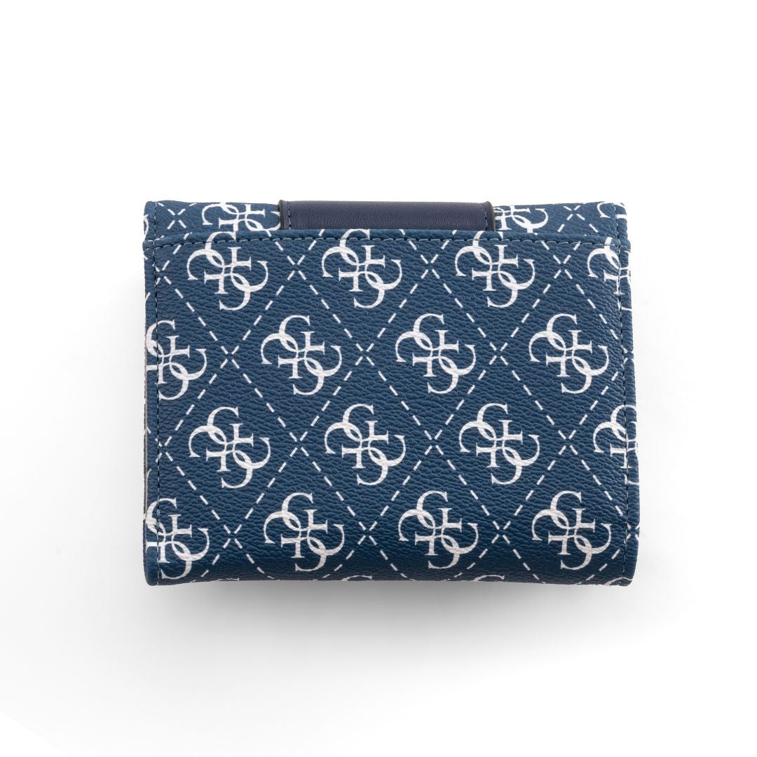 GUESS Tyren Logo-Print Trifold Wallet