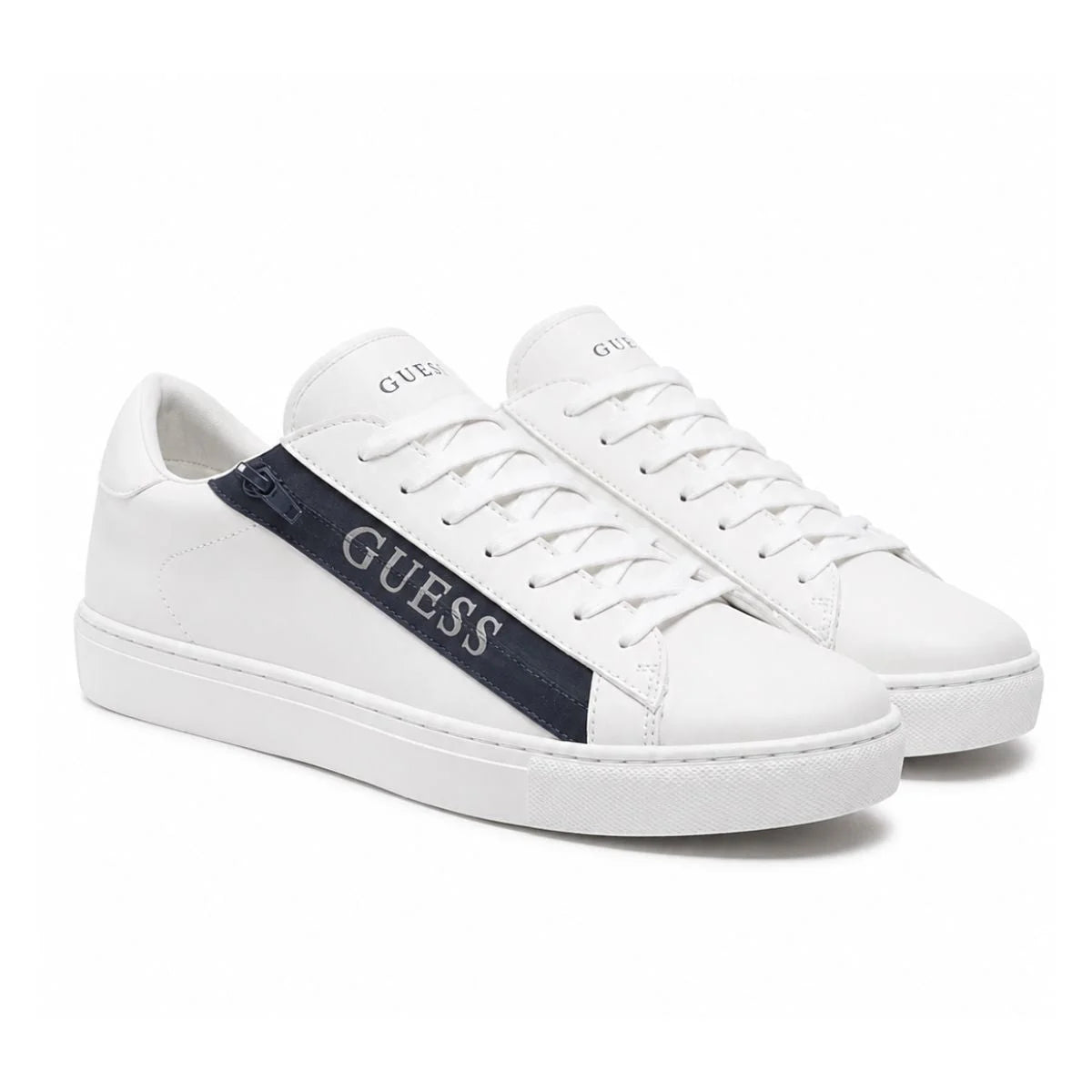 GUESS VALLA Sneakers Men - WHT - White / 39