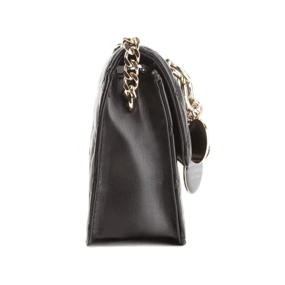 GUESS Victoria Messenger Flap Bag - BLK - Black