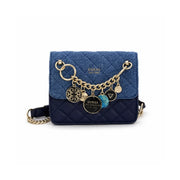 GUESS Victoria2 Messenger Flap Bag Women - NVY - Navy