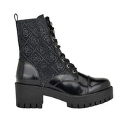 GUESS Waitea Rhinestone Moto Booties Women - BLK - 41 / Black