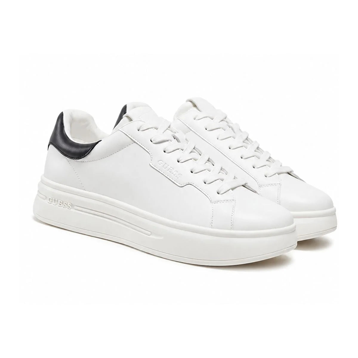 GUESS WINNO Sneakers Men - WHTBLK - White-Black / 40
