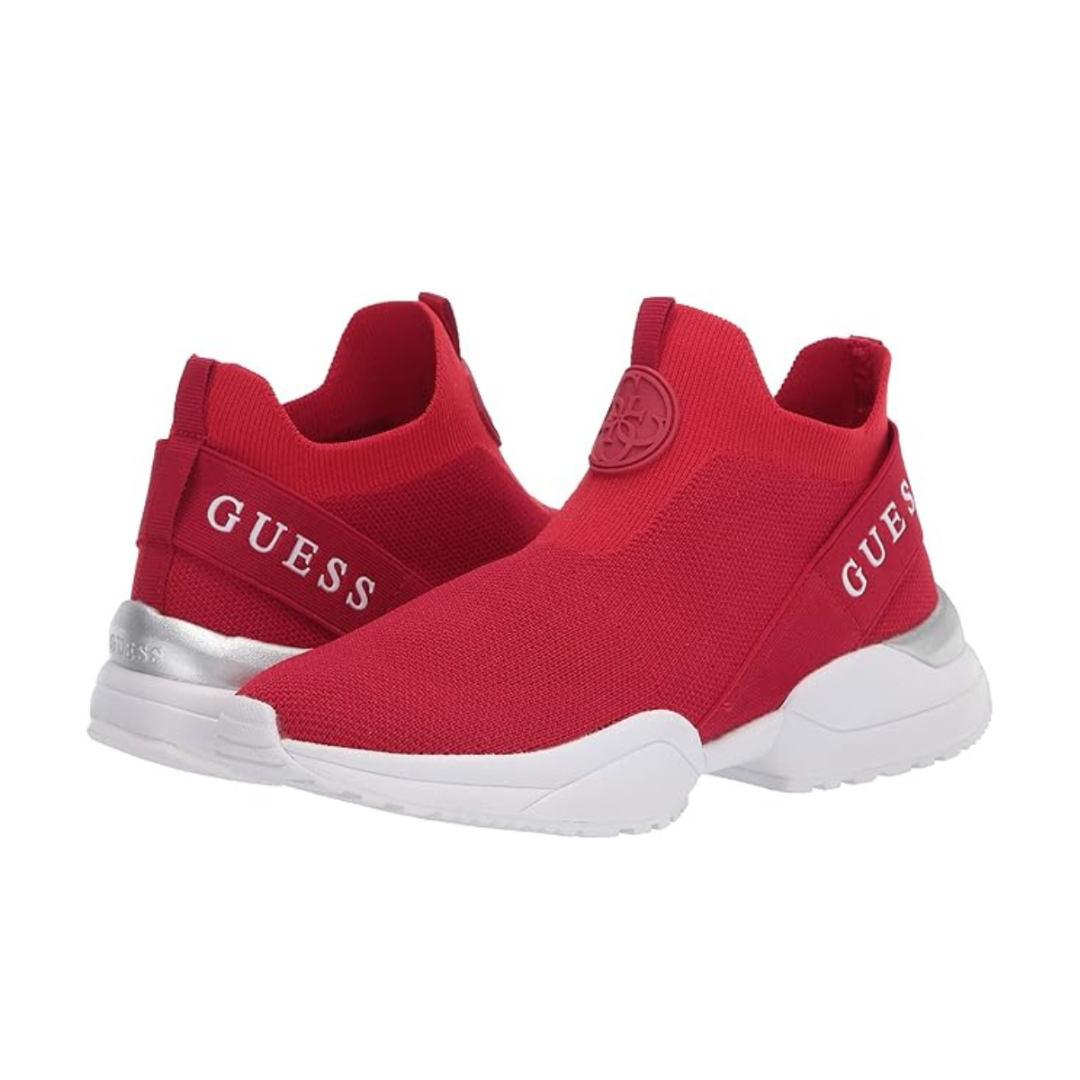 GUESS Women’s Bellini Sneaker-RED - Red