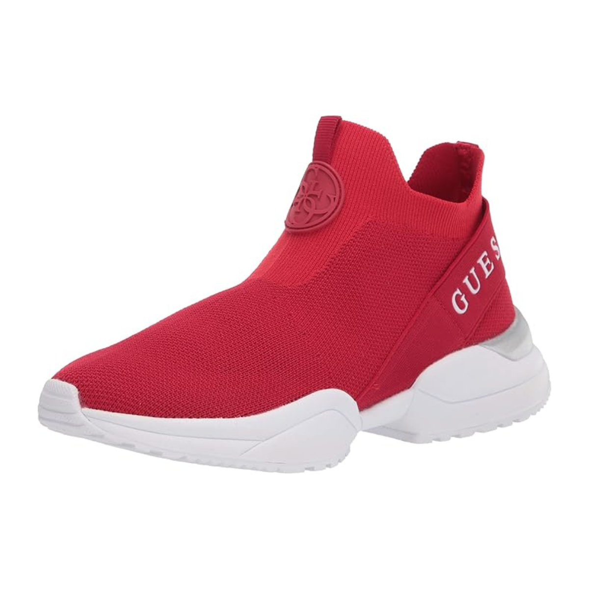 GUESS Women’s Bellini Sneaker-RED - Red