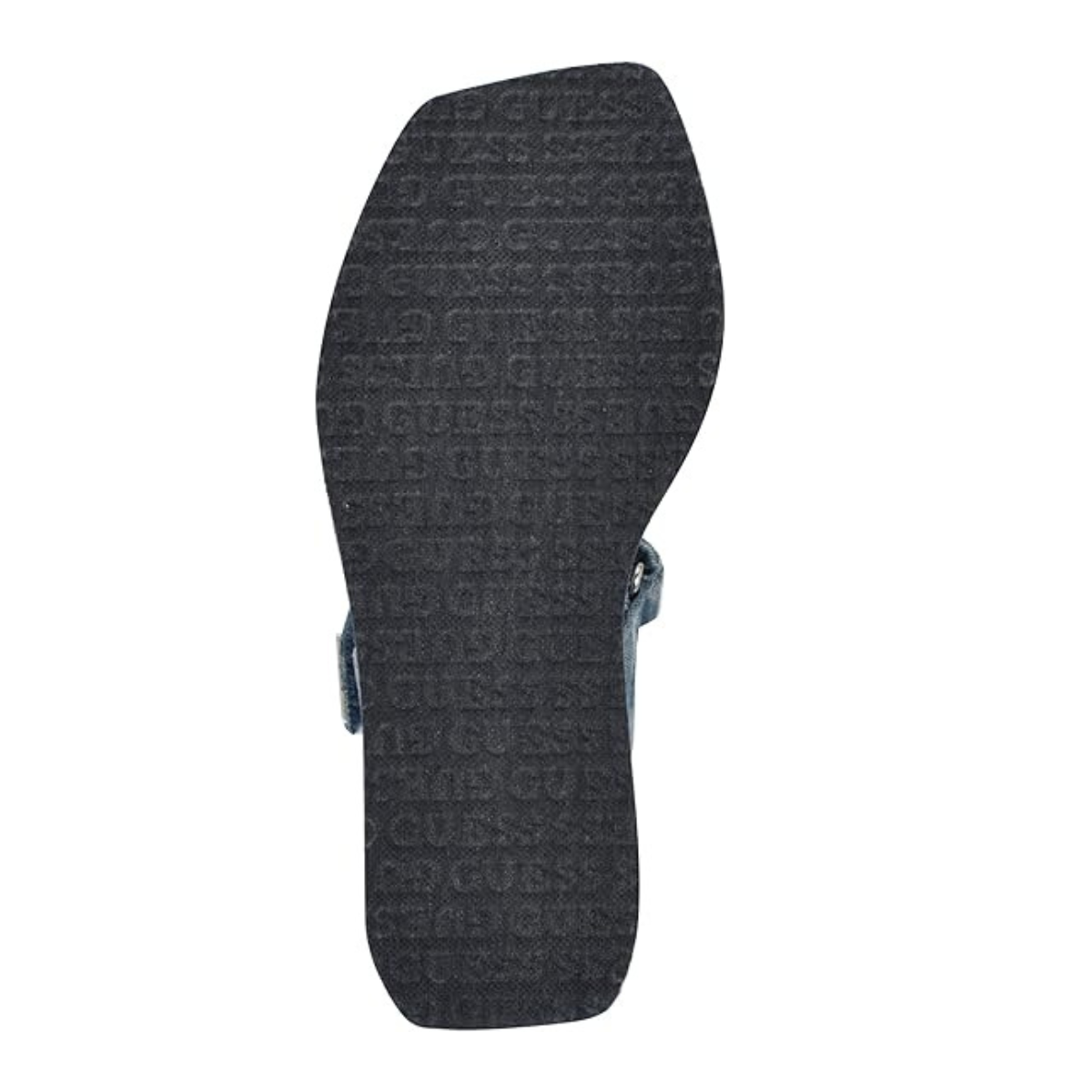 GUESS womens Daysa Wedge Sandal-BLU