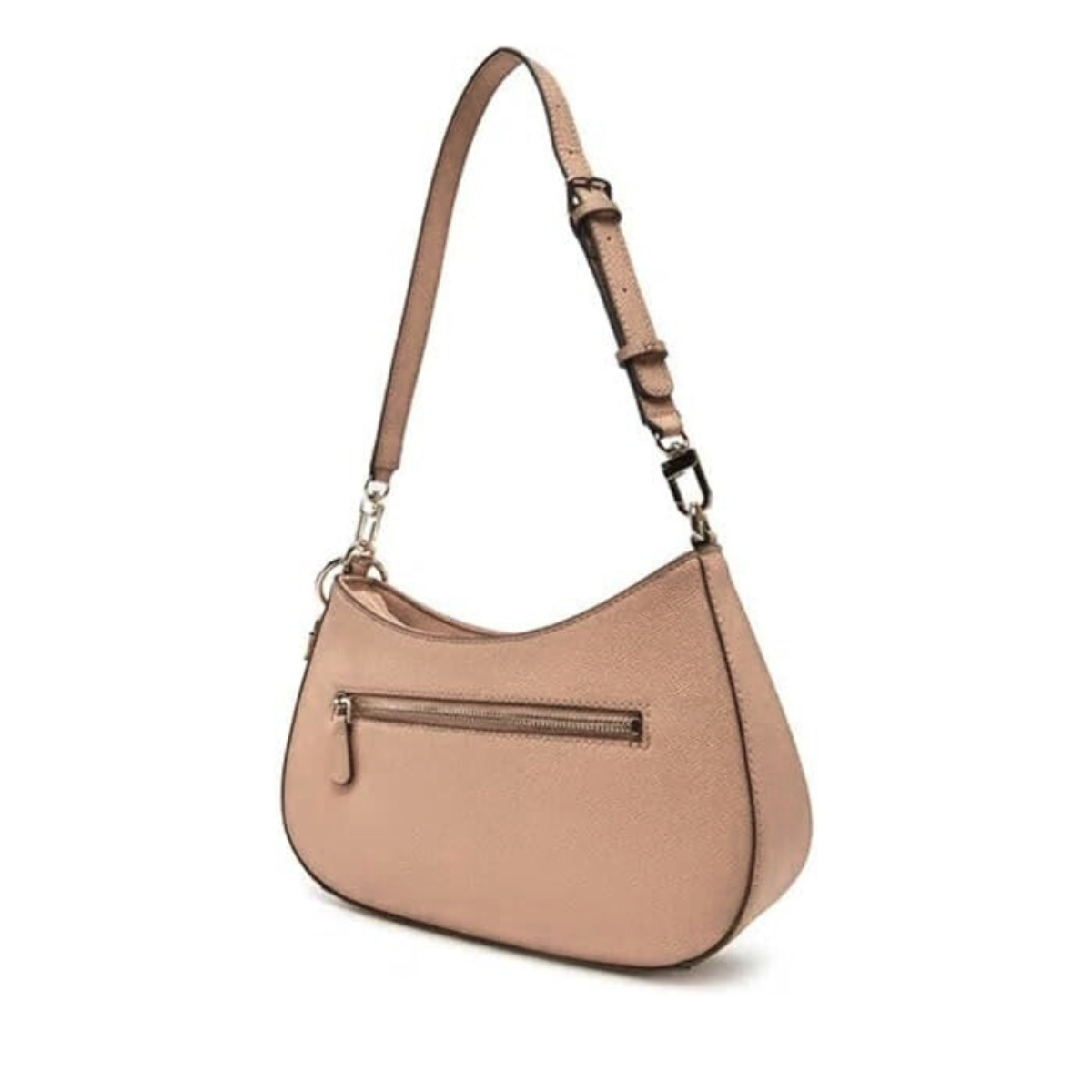 GUESS Womens Noelle Shoulder Top Zip Bag Handbag-PNK - Pink