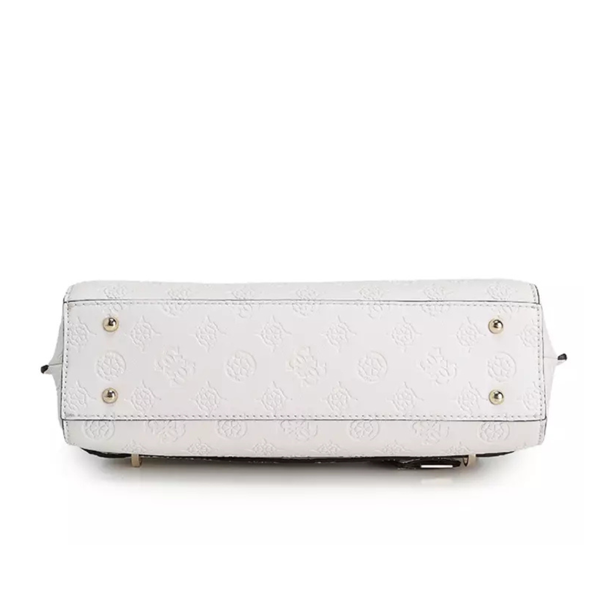 GUESS Zarela Luxury Satchel Bag Handbag Women - BEG - Beige