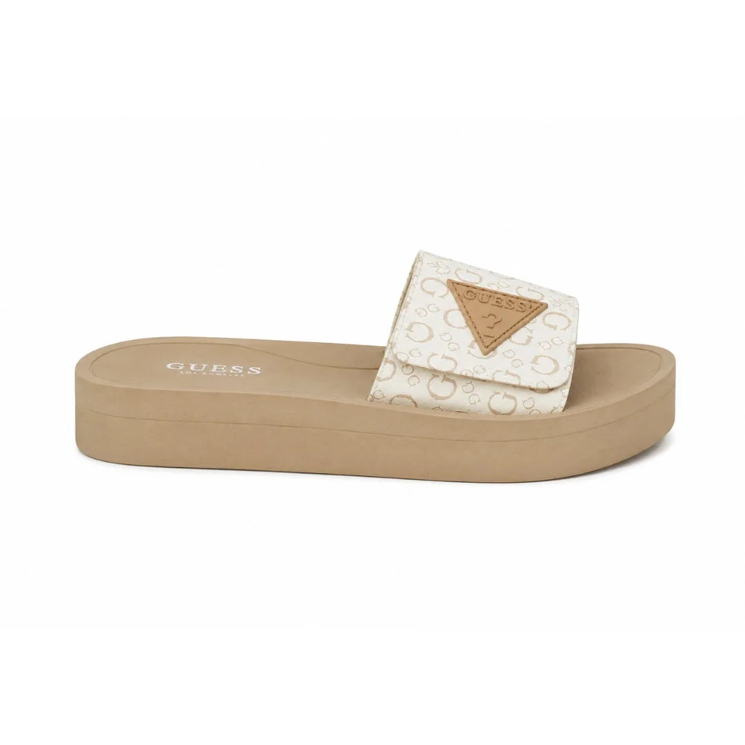 GUESS Zia Platform Sandals Women - OFFWHT - Off White / 35