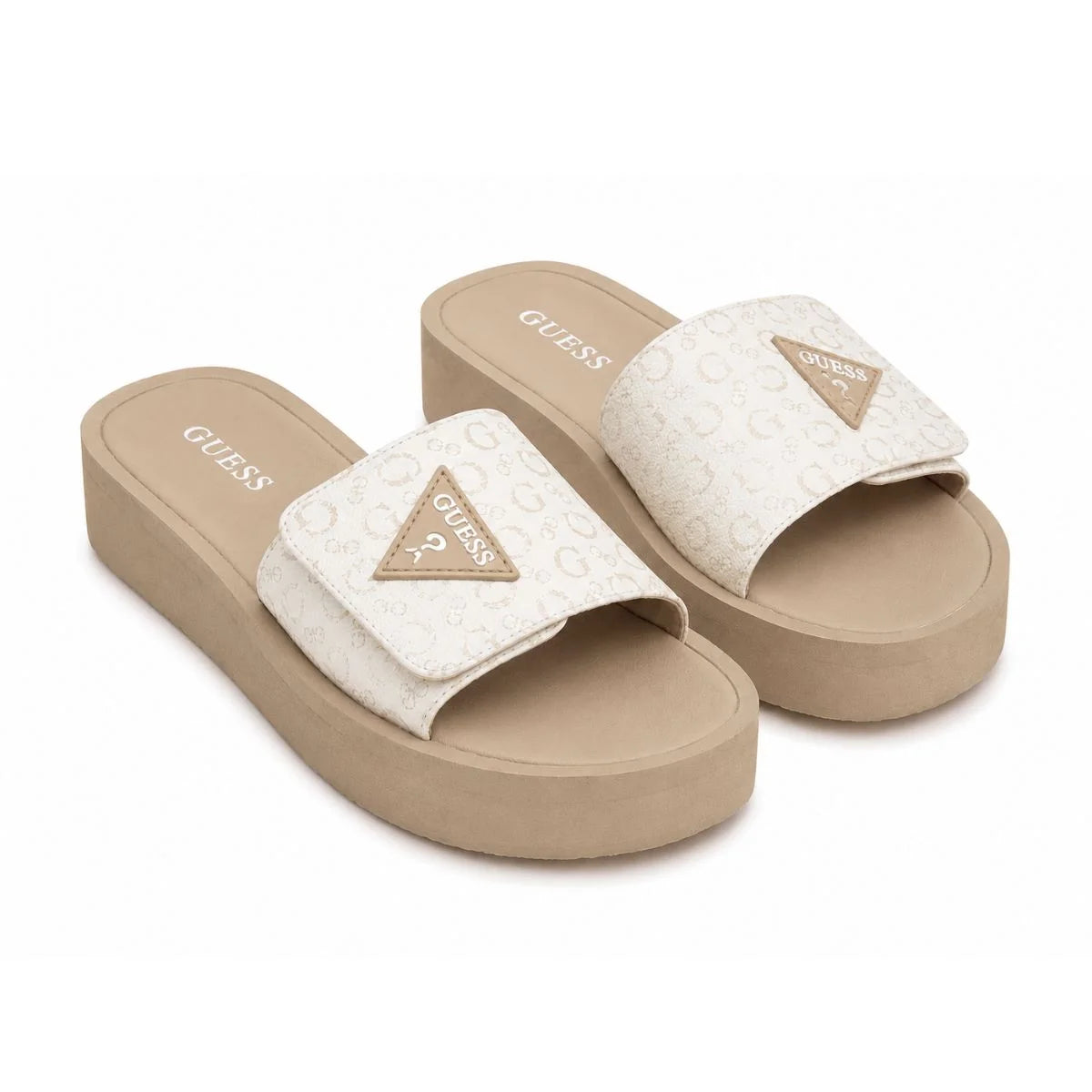 GUESS Zia Platform Sandals Women - OFFWHT - Off White / 35