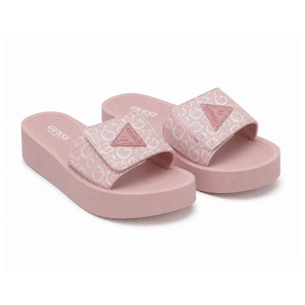 GUESS Zia Platform Sandals Women - PNK - Pink / 35