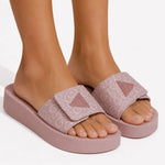 GUESS Zia Platform Sandals Women - PNK