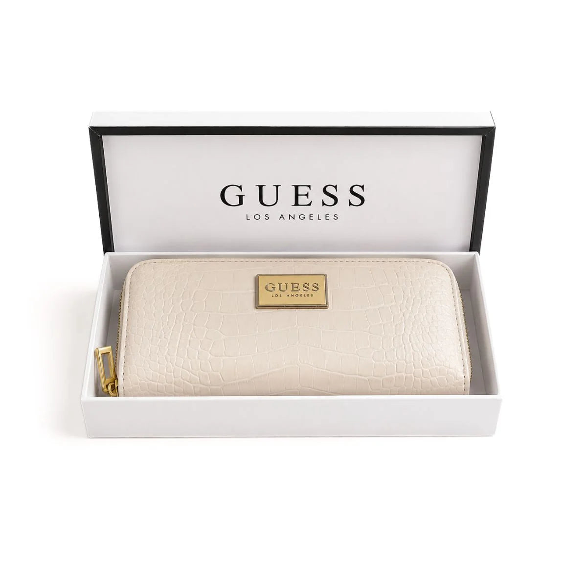 GUESS Zip Organiser wallet Women - CRM - Cream