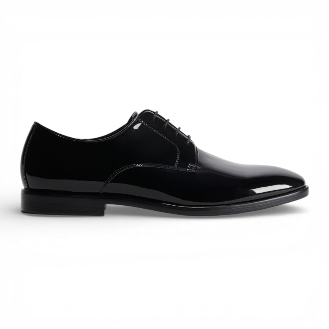 H&M Leather Derby Oxford Men - BLK - Black / 42