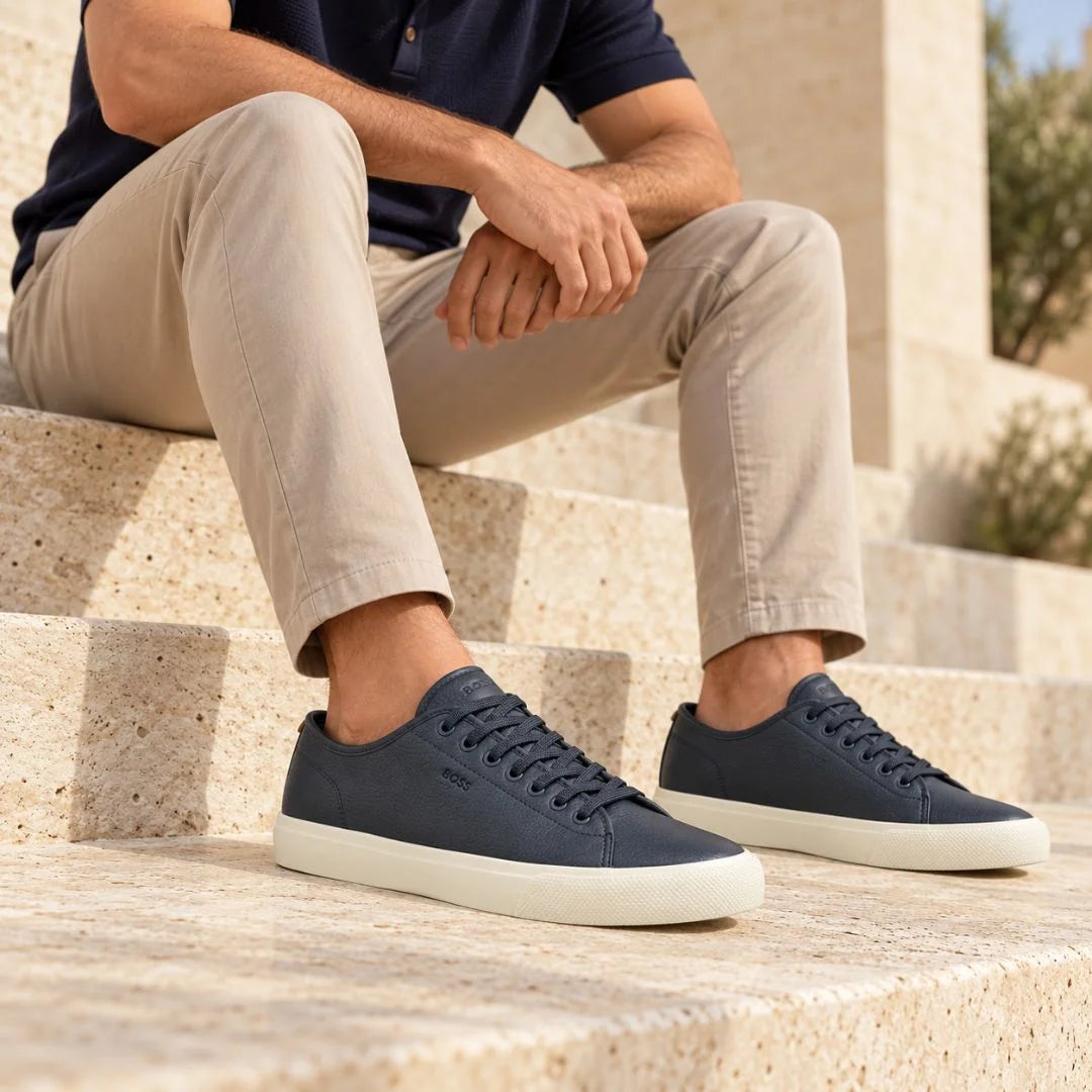 HUGO BOSS Aiden High-Top Trainers Men 50547549-NVY