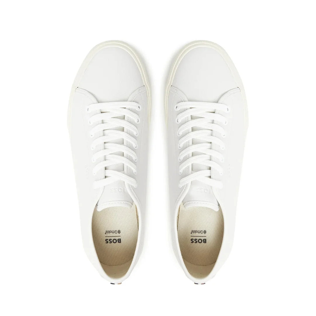 HUGO BOSS Aiden High-Top Trainers Men 50547549-WHT