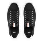 HUGO BOSS Aiden TENN LTB Canvas Trainers Men 50470866 - BLK - Shoes