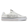 HUGO BOSS Aiden TENN LTB Canvas Trainers Men 50470884 - OFFWHT - 41 / Off White Shoes