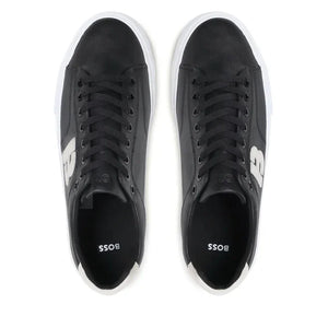 HUGO BOSS Aiden TENN LTB Trainers Men 50474728 - BLK - Shoes