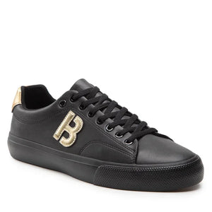 HUGO BOSS Aiden TENN LTB Trainers Men 50474728-BLKGLD - Shoes