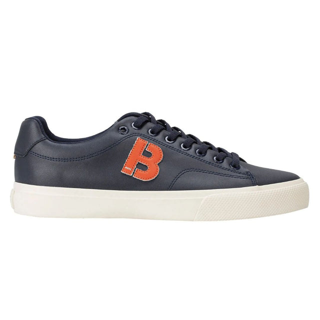 HUGO BOSS Aiden TENN LTB Trainers Men 50474728-NVYORG - 40 / Navy/ Orange