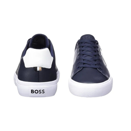 HUGO BOSS Aiden TENN LTB Trainers Men 50474728-NVYWHT - Shoes