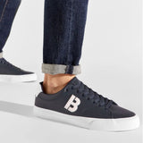 HUGO BOSS Aiden TENN LTB Trainers Men 50474728-NVYWHT - Shoes