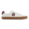 HUGO BOSS Aiden TENN LTB Trainers Men 50474728-WHTMRN - 39 / White/ Maroon