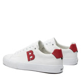 HUGO BOSS Aiden TENN LTB Trainers Men 50474728 - WHTRED - Shoes
