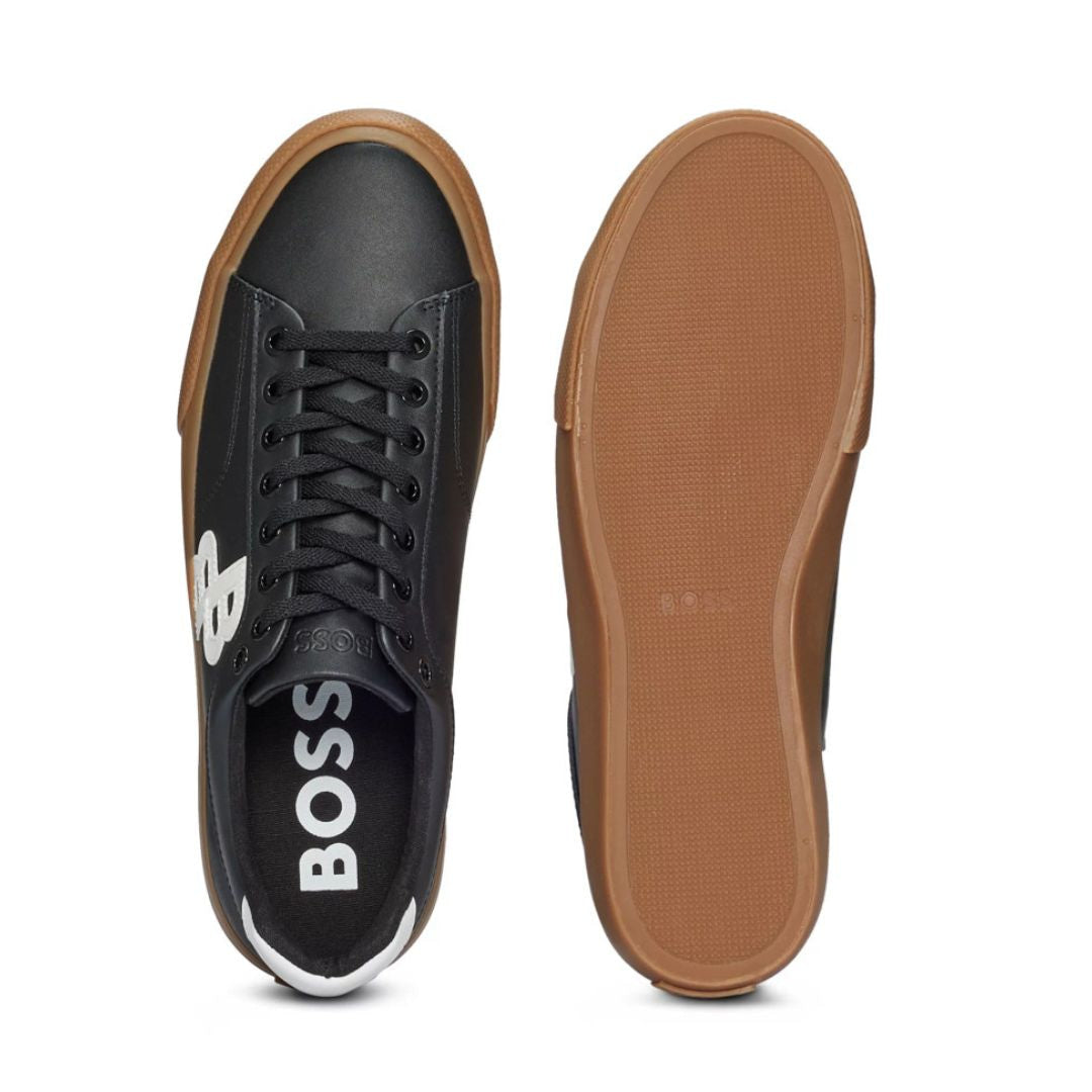 HUGO BOSS Aiden TENN LTB Trainers Men 50499672-BLKBRN